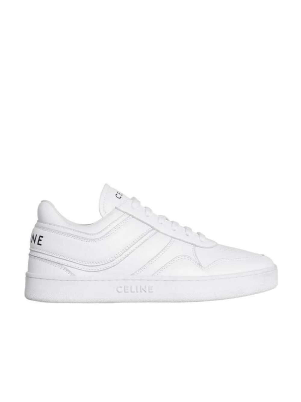 Celine Sneakers Low Lace-Up Sneaker Calfskin - NEW! Size 5